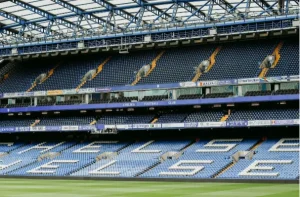 Stamford Bridge stadium in Chelsea showcasing premium hospitality and Chelsea VIP experiences in London